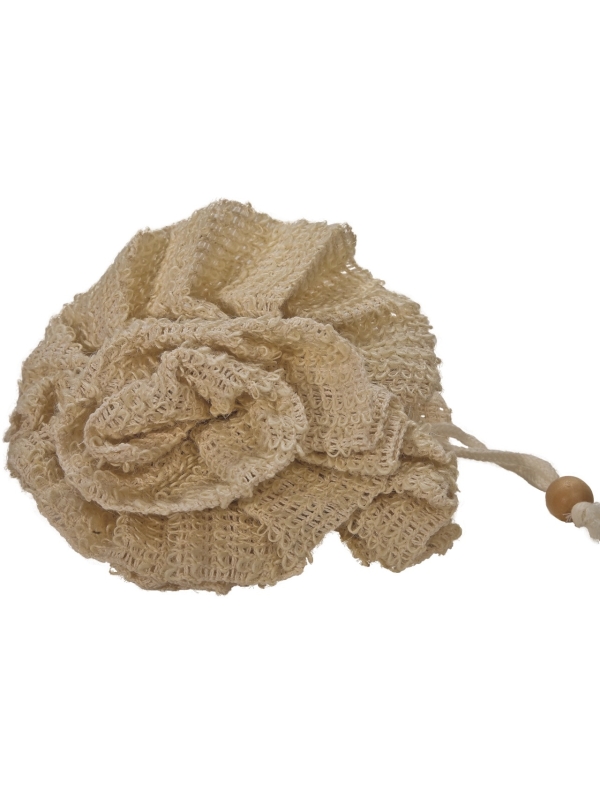 Sisal fiber sponge, for all skin types, 100% vegetable.