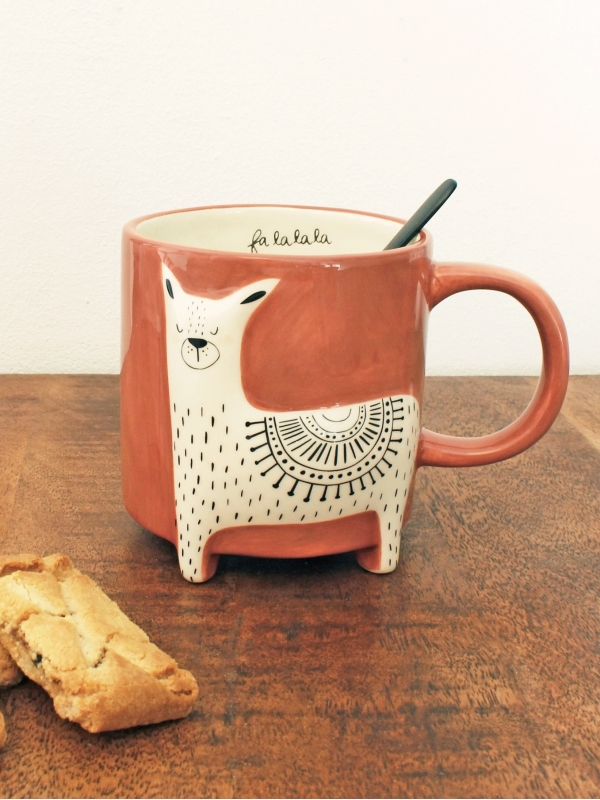 Tasse à motif de lama animal mignon