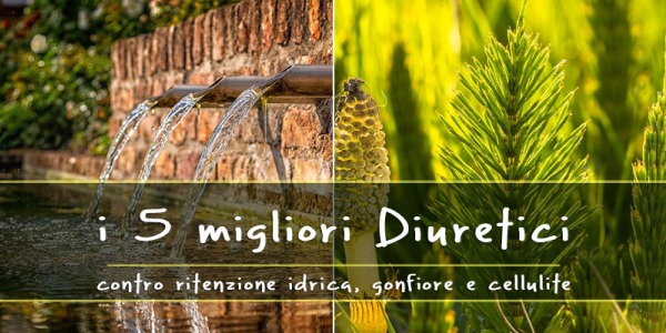 I 5 migliori diuretici naturali per sgonfiare e combattere la ritenzione idrica